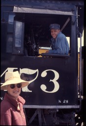 Fireman and Frances at Silverton