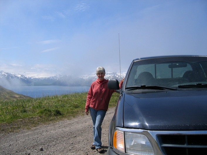Frances with truck img_2110