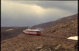 Tram going up